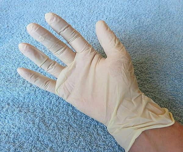 تصویر 3 از فروش دستکش لاتکس سفید + قیمت خرید به صرفه